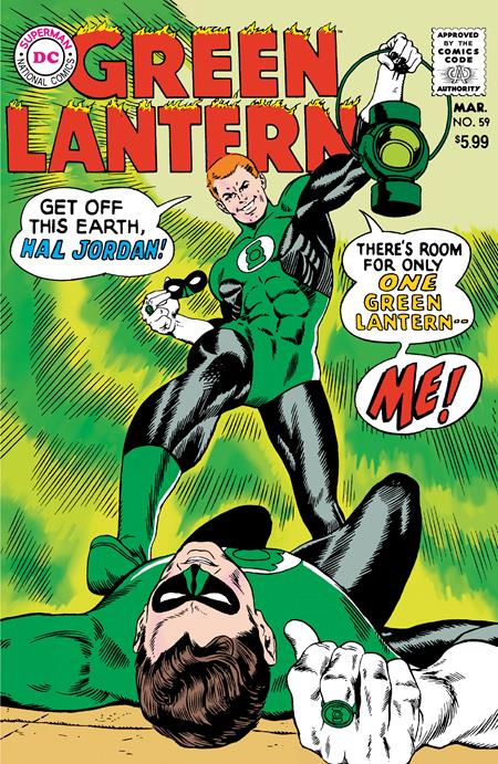 Green Lantern #59 Facsimile Edition  B Gil Kane & Murphy Anderson Foil Var image