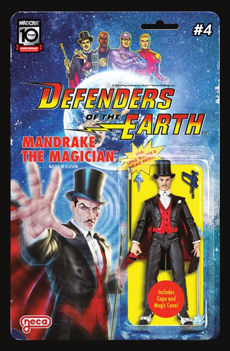 Defenders Of The Earth #4 (of 8)  b Djordje Djokovic Action Figure Var - Comics - Image - Pop Weasel