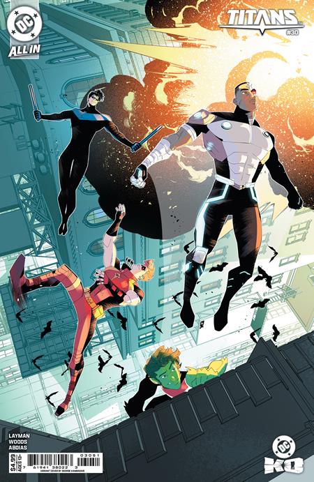 Titans #30  E George Kambadais Card Stock Var (dc K.o.)