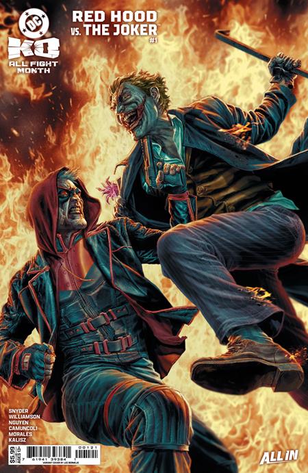 DC K.o. Red Hood Vs Joker #1  | One Shot  C Lee Bermejo Card Stock Var