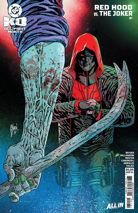 DC K.o. Red Hood Vs Joker #1  | One Shot  D Guillem March Card Stock Var