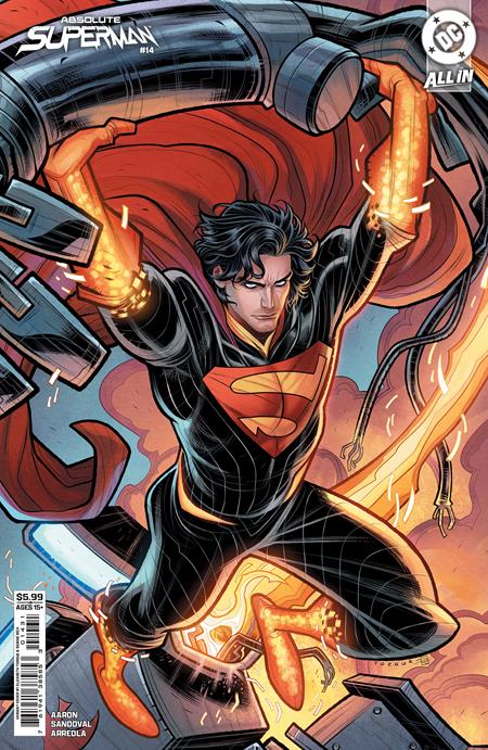 Absolute Superman #14  C Elizabeth Torque Card Stock Var