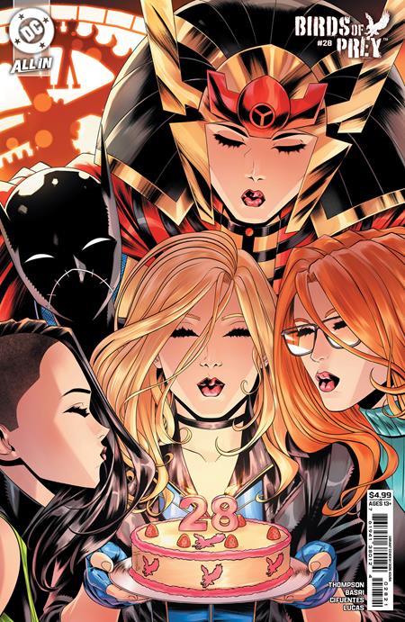 Birds Of Prey #28  C Serg Acuna Card Stock Var