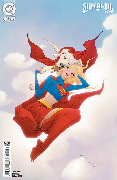 Supergirl #8  B Jae Lee Card Stock Var