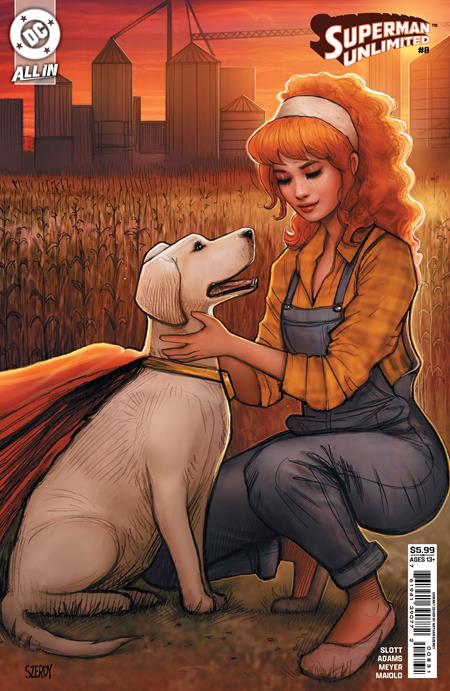 Superman Unlimited #8  C Nathan Szerdy Card Stock Var