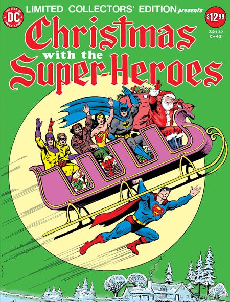 Limited Collectors Edition #43 Christmas With The Super-heroes Facsimile Edition  A Curt Swan