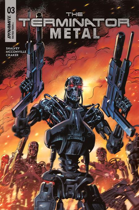 Terminator Metal #3  D Paolo Antiga Var