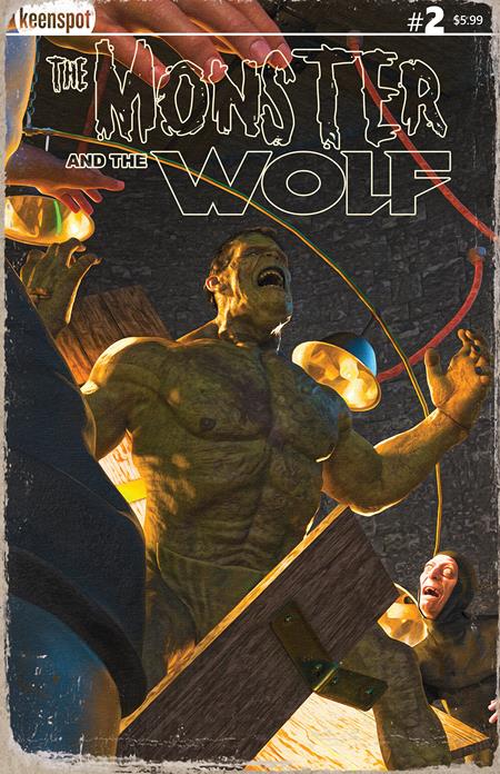 Mark Spears Monsters The Monster & The Wolf #2  A Mark Spears The Modern Prometheus