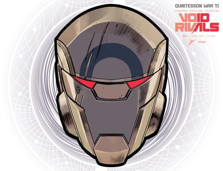 Void Rivals #25  I Andrea Milana & Andres Juarez Die Cut Foil Darak Mask Var