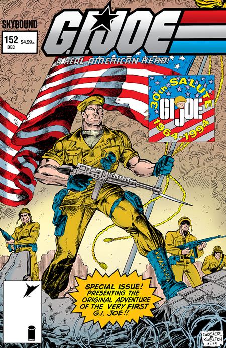 Gi Joe A Real American Hero #152 Hama Files Edition  C Phil Gosier & Scott Koblish Foil Var