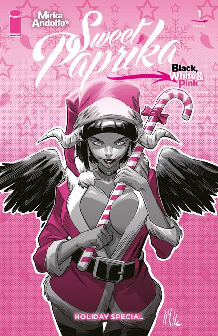 Mirka Andolfos Sweet Paprika Black White & Pink Holiday Special  | One Shot  D Marco Failla Var