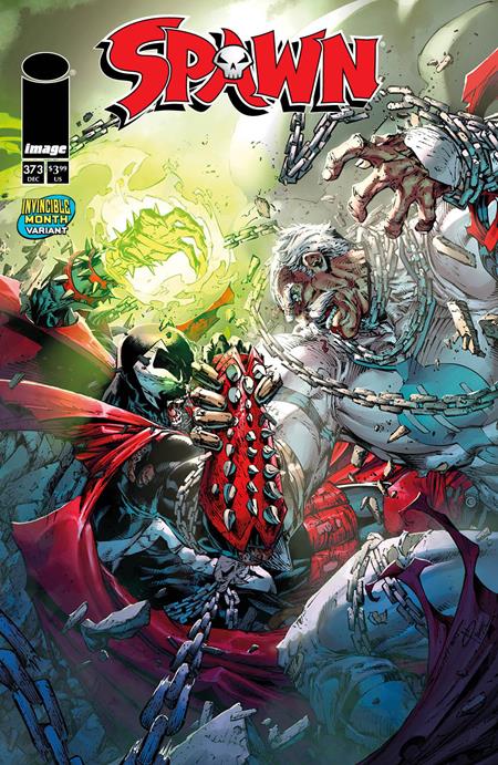 Spawn #373  C Brett Booth Invincible Team Up Var