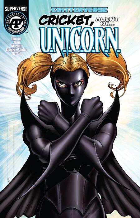 Critterverse Presents Cricket Agent Of Unicorn #1 (of 4)  A Cb Zane
