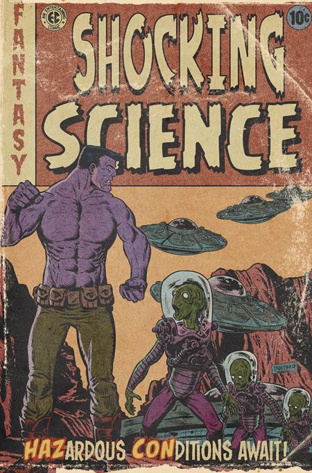 Hazcon #2 (of 5)  B Nik Poliwko Kenney Mesnard Ec Monster Homage Var Limited To 1000 Allocations May Occur