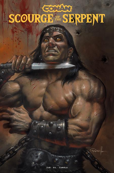 Conan The Barbarian Scourge Of The Serpent #4 (of 4)  B Lucio Parrillo Var