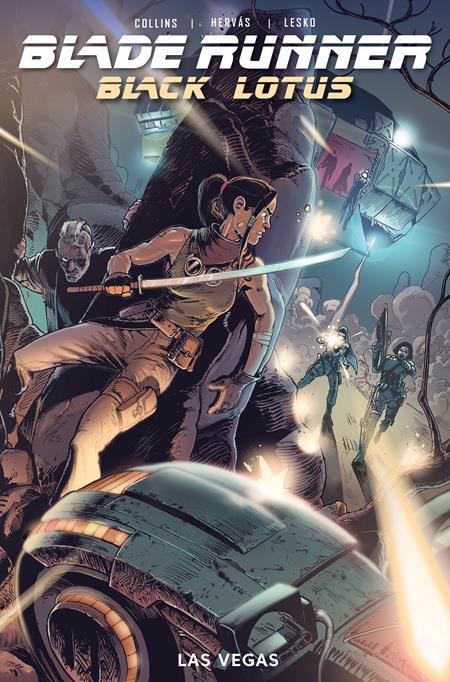 Blade Runner Black Lotus Las Vegas #4 (of 4)  B Clark Bint Var