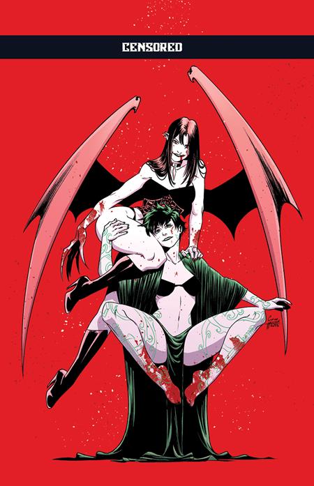 Barbaric The Long Death #1 (of 3)  E Corin Howell Lilith Crossover Black Bag Var