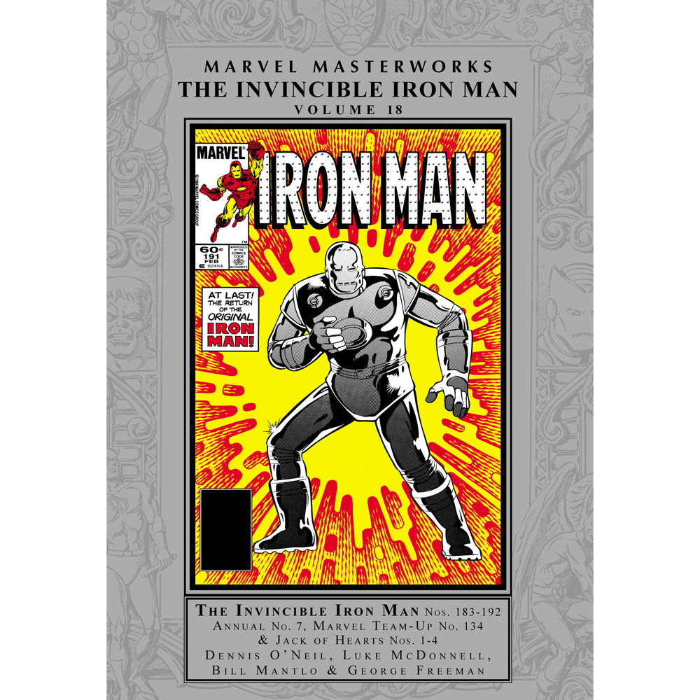 MARVEL MASTERWORKS: THE INVINCIBLE IRON MAN VOL. 18 | Hardcover - Graphic Novels - Image - Pop Weasel