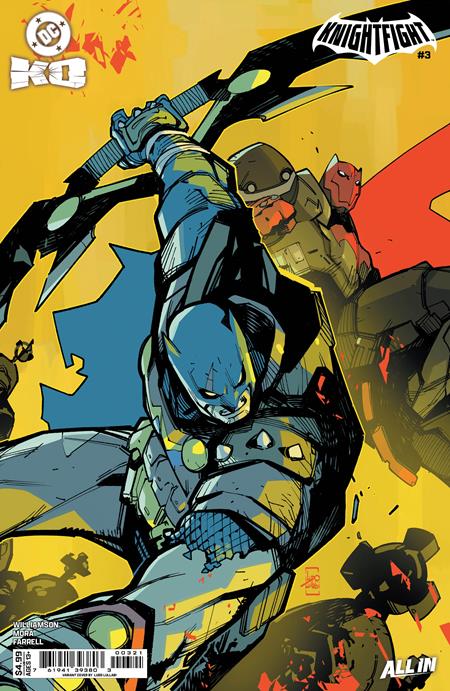 DC K.o. Knightfight #3 (of 4)  B Ludo Lullabi Card Stock Var