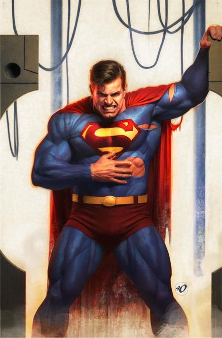 Superman #34  D Ariel Olivetti Card Stock Var (dc K.o.)