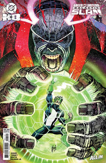 DC K.o. Green Lantern Galactic Slam #1  | One Shot  B Guillem March Card Stock Var