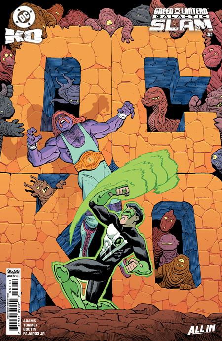 DC K.o. Green Lantern Galactic Slam #1  | One Shot  C Ethan Young Card Stock Var