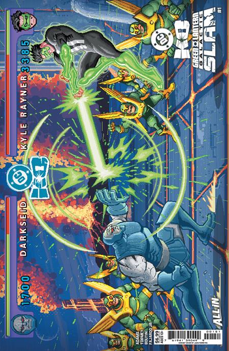 DC K.o. Green Lantern Galactic Slam #1  | One Shot  E Juan Ferreyra Wraparound Card Stock Var