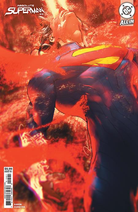 Absolute Superman #15  B Gerald Parel Card Stock Var