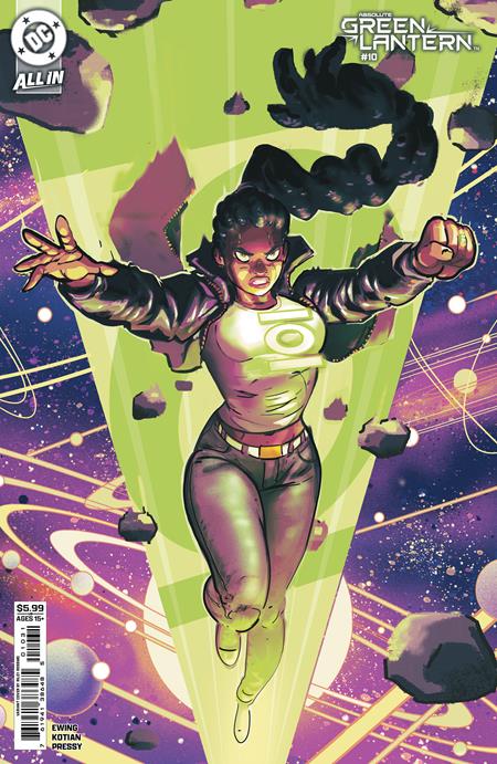 Absolute Green Lantern #10  C Riley Rossmo Card Stock Var