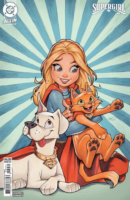 Supergirl #9  B Chrissie Zullo-uminga Card Stock Var