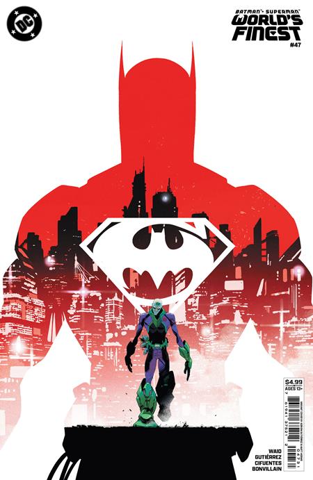 Batman Superman Worlds Finest #47  C Adrian Gutierrez Card Stock Var