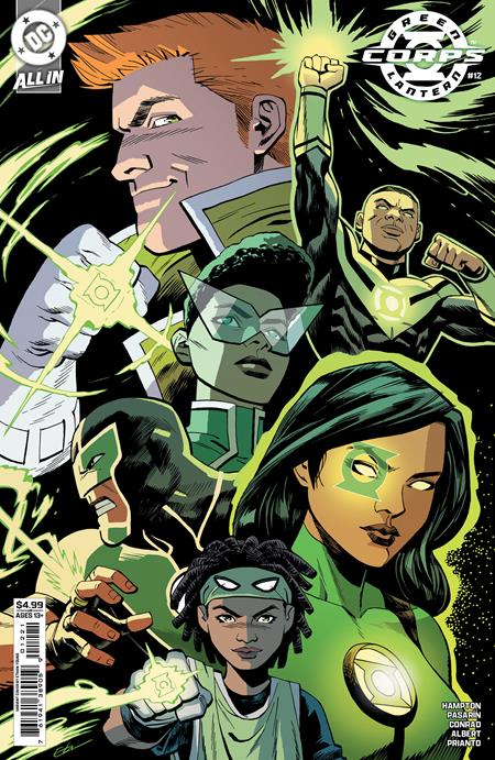 Green Lantern Corps #12  D Ethan Young Card Stock Var