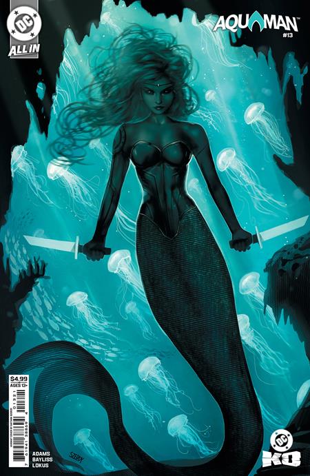 Aquaman #13  B Nathan Szerdy Card Stock Var