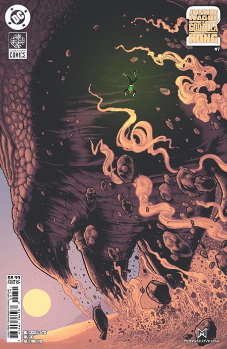 Justice League Vs Godzilla Vs Kong 2 #7 (of 7)  B Kevin Maguire Card Stock Var