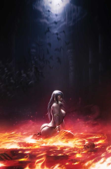 Vampirella Armageddon #7  E Francesco Mattina Metal Virgin  Var