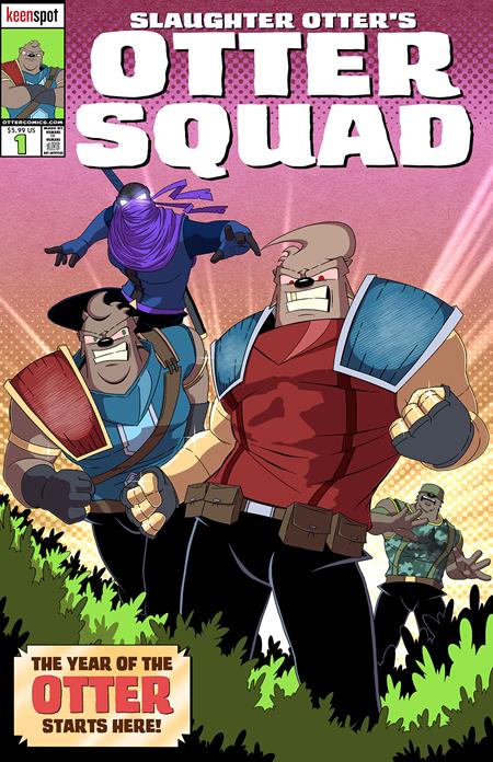 Otter Squad #1  A Matt Rodgers Year Of The Otter