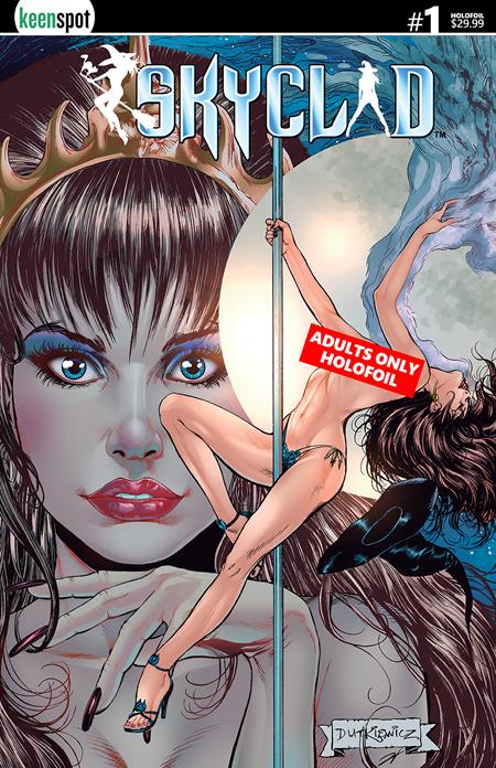 Skyclad #1  B Michal Dutkiewicz Holofoil Adults Only Var