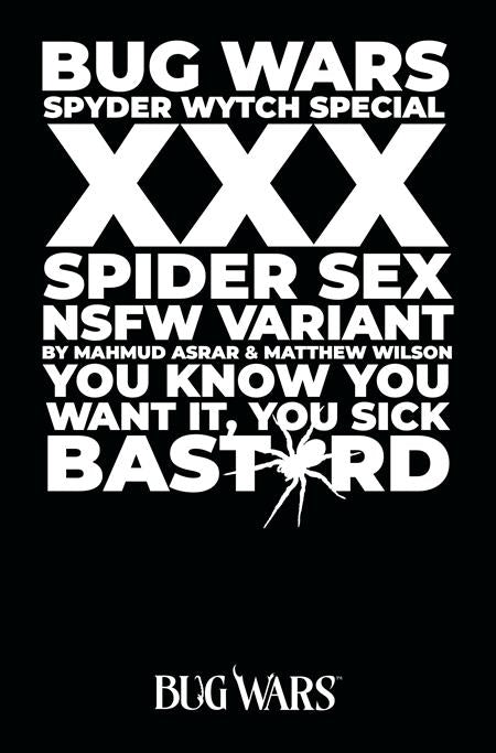 Bug Wars The Spyder Wytch Special  | One Shot  B Mahmud Asrar & Matthew Wilson Nsfw Polybagged Var