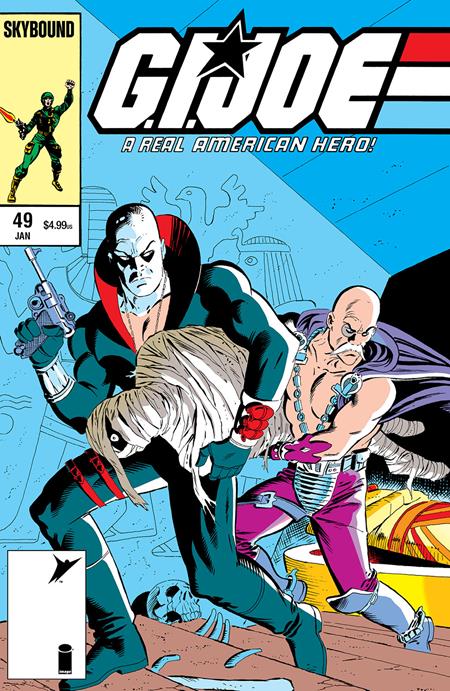 Gi Joe A Real American Hero #49 Hama Files Edition  C Mike Zeck Foil Var