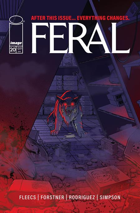Feral #20  A Tony Fleecs & Trish Forstner