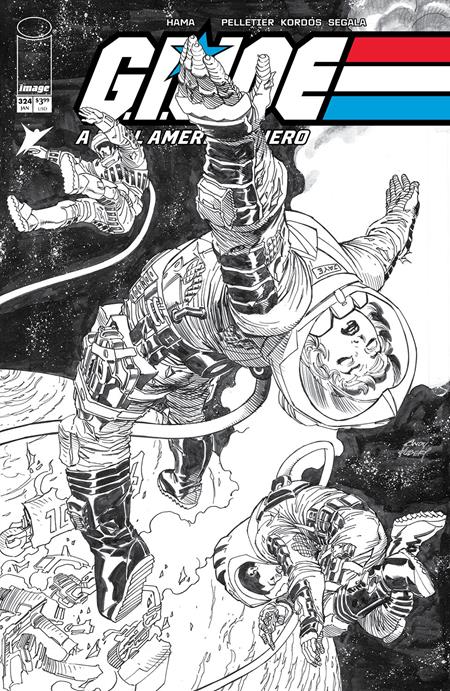 Gi Joe A Real American Hero #324  B Andy Kubert B&w Var