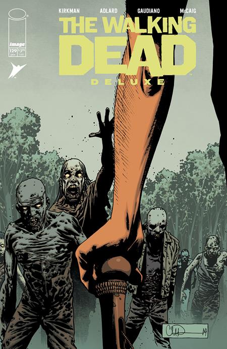 Walking Dead Deluxe #129  B Charlie Adlard & Dave Mccaig Var