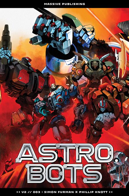 Astrobots #3 (of 5)  A Phillip Knott Connecting Cover