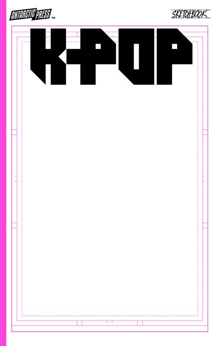 K-pop Sketchbook  | One Shot Glitter Pink - Comics - Image - Pop Weasel