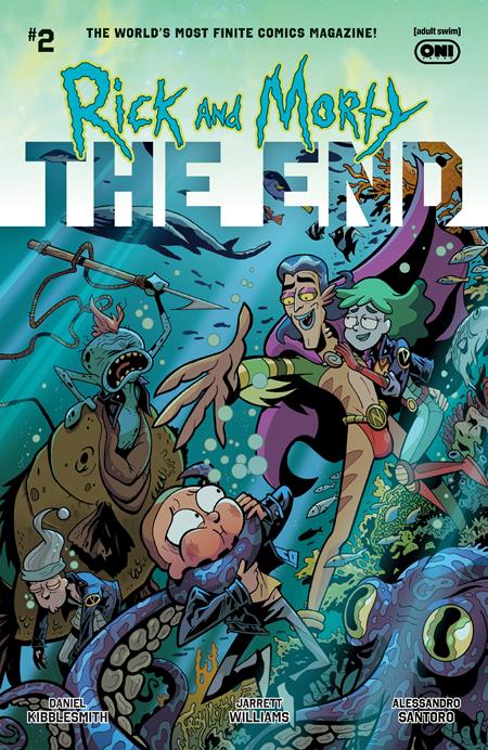 Rick And Morty The End #2 (of 6)  B Troy Little Var