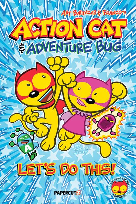 Action Cat & Adventure Bug  | Hardcover Lets Do This