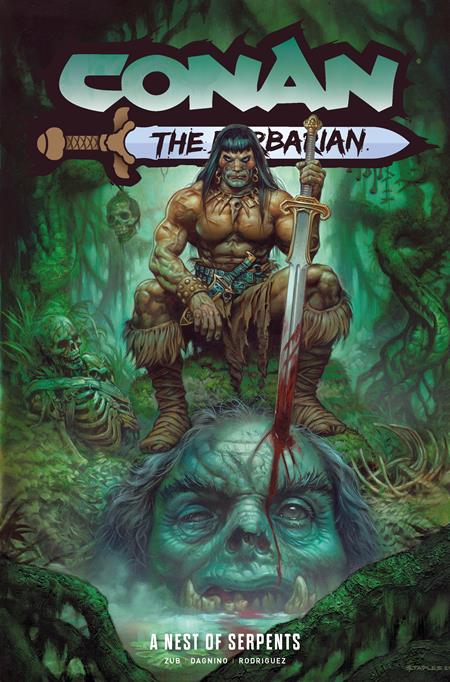 Conan The Barbarian | TPB Vol 06 A Nest Of Serpents Direct Market Edition Greg Staples - Image - Graphic Novel - Image - Pop Weasel
