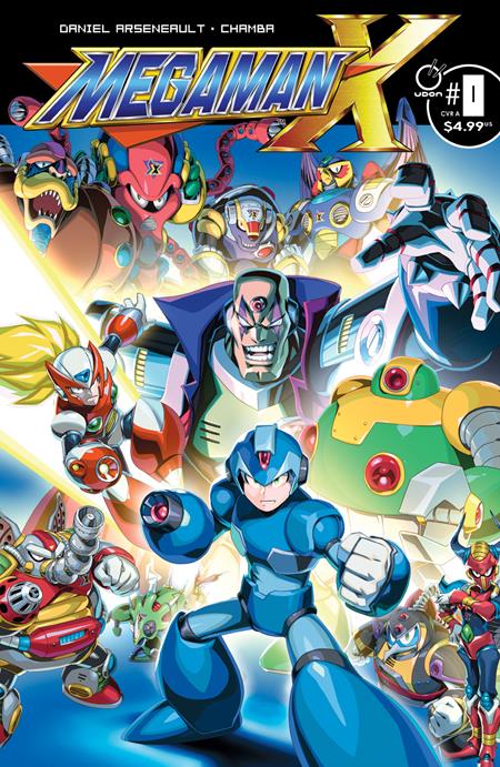Mega Man X #0 (of 5)  A Jeffrey Cruz