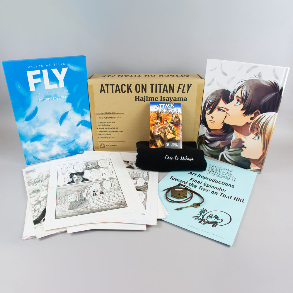 Attack on Titan 35: FLY Collector's Box Set - Manga - Image - Pop Weasel