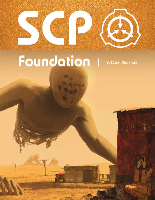 SCP Foundation Artbook Yellow Journal Hardcover Edition